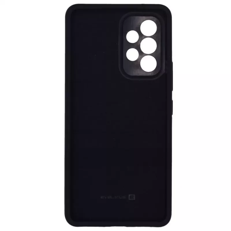 Evelatus Samsung Galaxy A52/A52 5G/A52s Premium Soft Touch siliconen case zwart