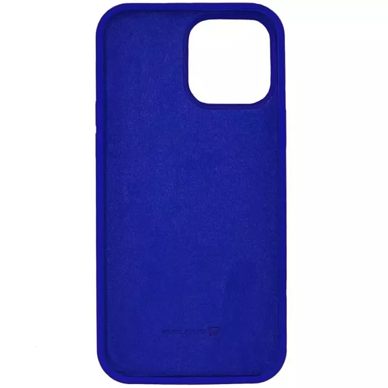 Evelatus Apple iPhone 12 Pro Max Premium Soft Touch silicone case donkerblauw