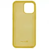 Evelatus Apple iPhone 13 Pro Max Premium Soft Touch silicone case geel