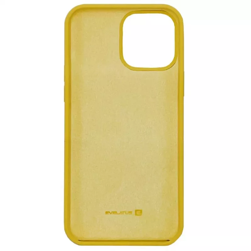 Evelatus Apple iPhone 13 Pro Max Premium Soft Touch silicone case geel