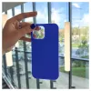 Evelatus Apple iPhone 13 Pro Max Premium Soft Touch silicone case donkerblauw