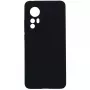 Evelatus Xiaomi 12 Pro Premium Soft Touch silicone hoesje zwart