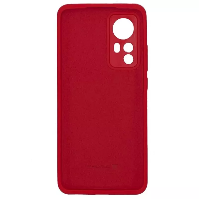 Evelatus Xiaomi 12/12X Premium Soft Touch silicone case rood