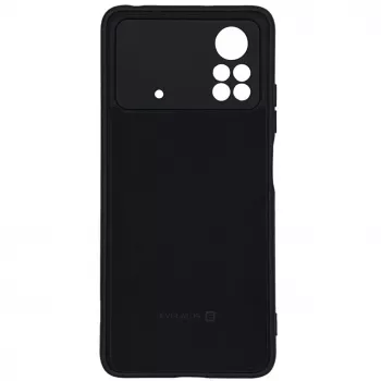 Evelatus Xiaomi Poco X4 Pro 5G Premium Soft Touch silicone case zwart