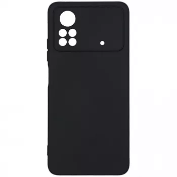 Evelatus Xiaomi Poco X4 Pro 5G Premium Soft Touch silicone case zwart