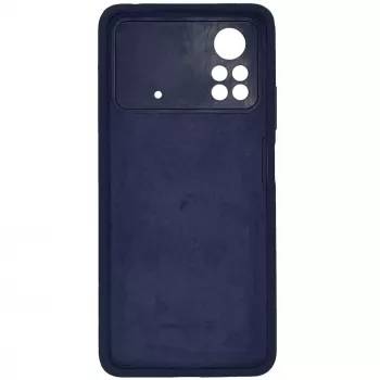 Evelatus Xiaomi Poco X4 Pro 5G Premium Soft Touch silicone case blauw