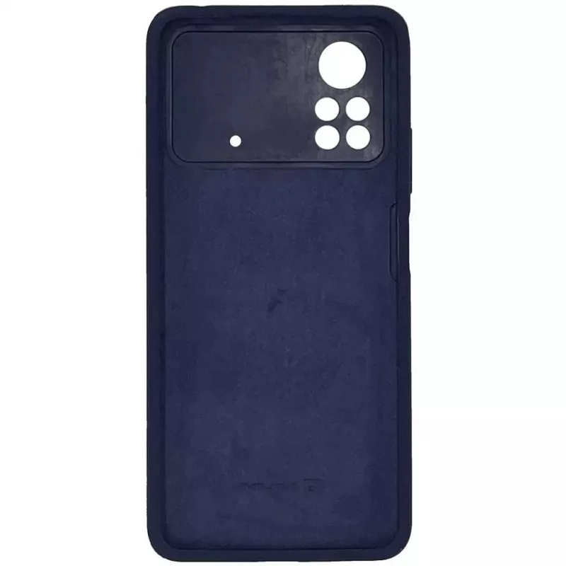 Evelatus Xiaomi Poco X4 Pro 5G Premium Soft Touch silicone case blauw