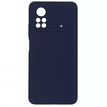 Evelatus Xiaomi Poco X4 Pro 5G Premium Soft Touch silicone case blauw