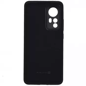 Evelatus Xiaomi 12 Pro Nano silicone case Soft Touch TPU zwart