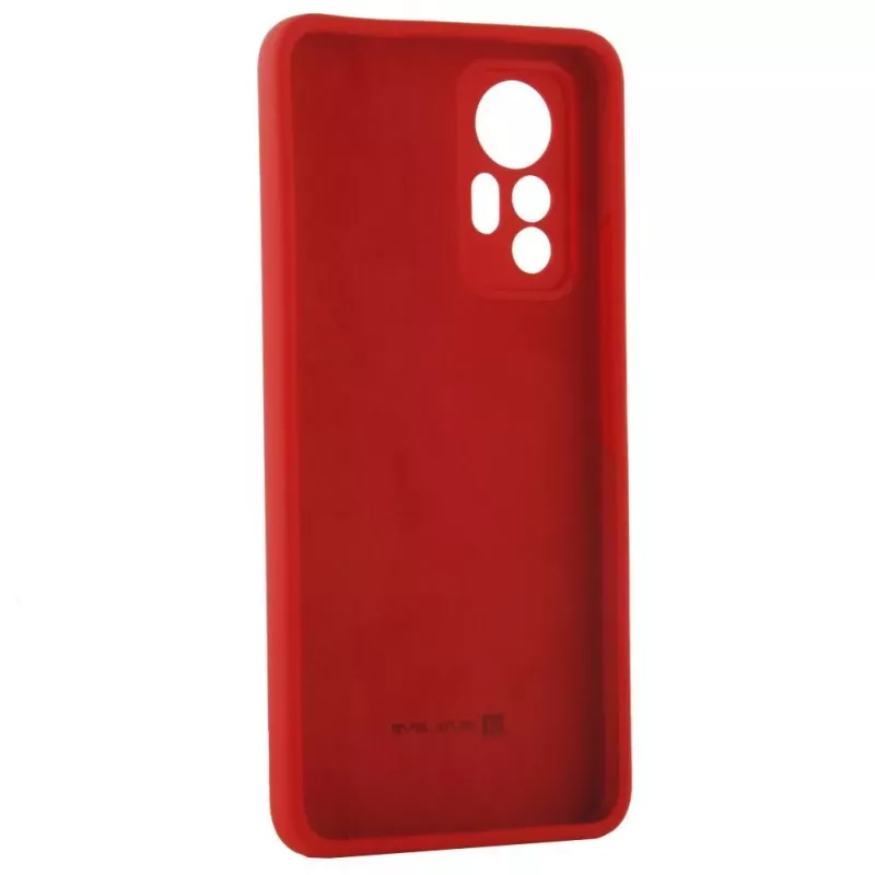 Evelatus Xiaomi 12/12X Nano silicone case Soft Touch TPU rood