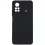 Evelatus Xiaomi Poco M4 Pro Nano silicone hoesje Soft Touch TPU zwart