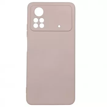 Evelatus Xiaomi Poco M4 Pro Nano silicone hoesje Soft Touch TPU beige