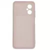 Evelatus Xiaomi Poco M4 5G Nano silicone hoesje Soft Touch TPU beige
