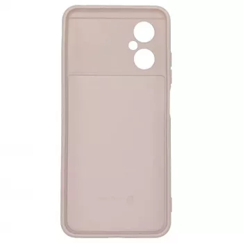 Evelatus Xiaomi Poco M4 5G Nano silicone hoesje Soft Touch TPU beige