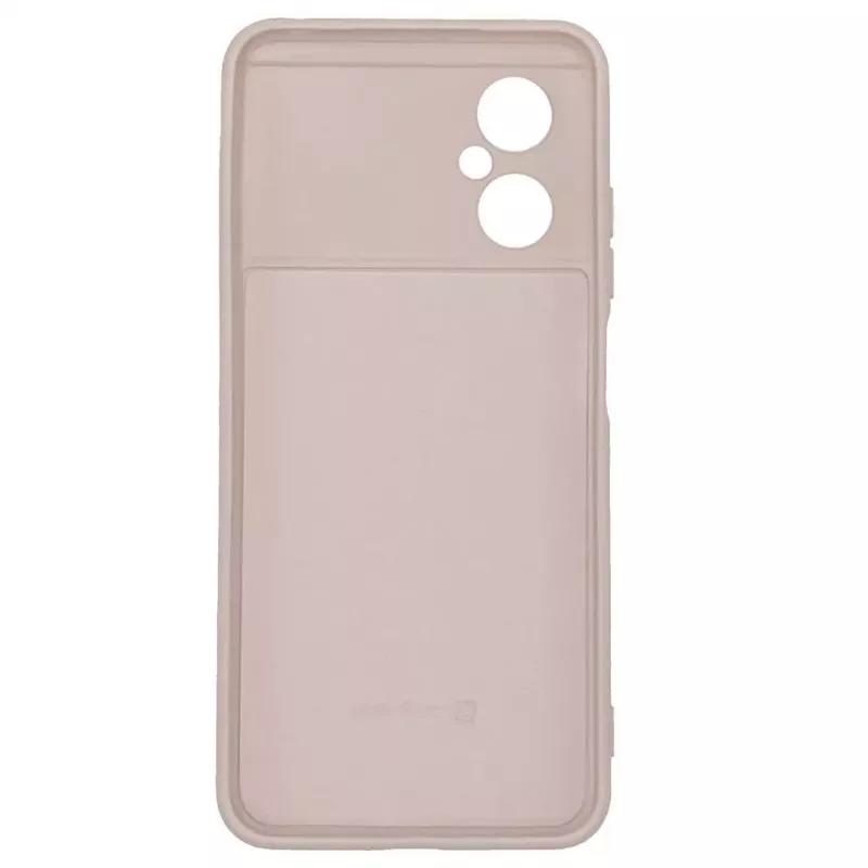 Evelatus Xiaomi Poco M4 5G Nano silicone hoesje Soft Touch TPU beige