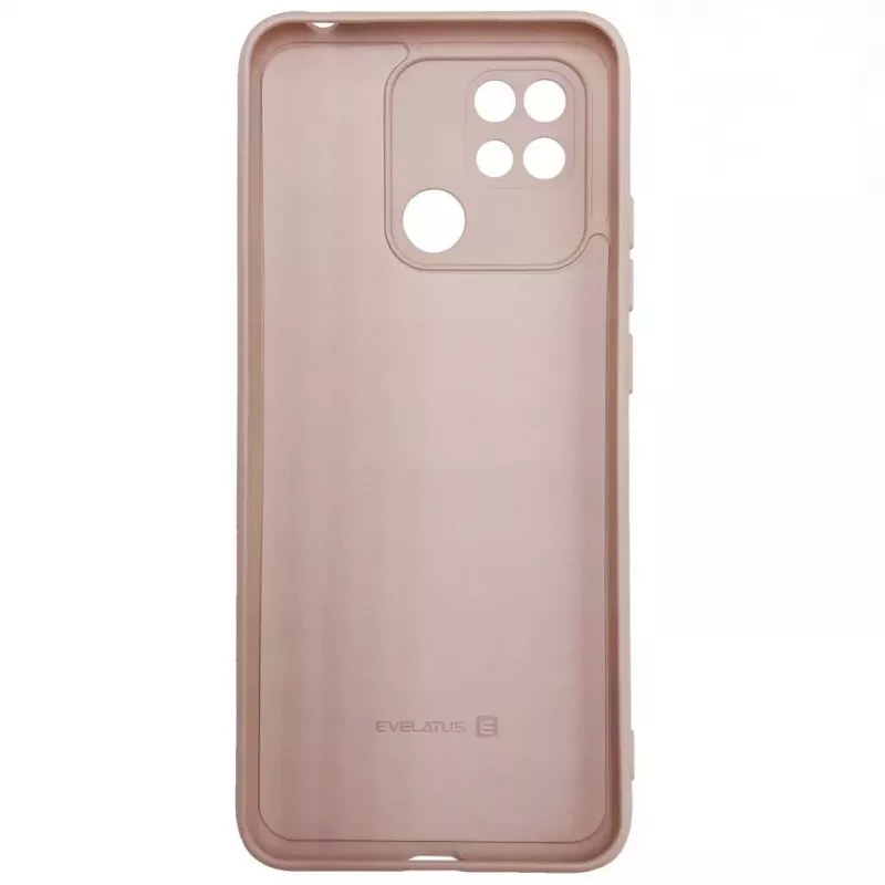Evelatus Xiaomi Redmi 10C / C40 Nano silicone hoesje Soft Touch TPU beige
