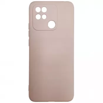 Evelatus Xiaomi Redmi 10C / C40 Nano silicone hoesje Soft Touch TPU beige