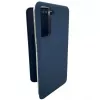 Evelatus Samsung Galaxy S21 FE Book Case Donkerblauw