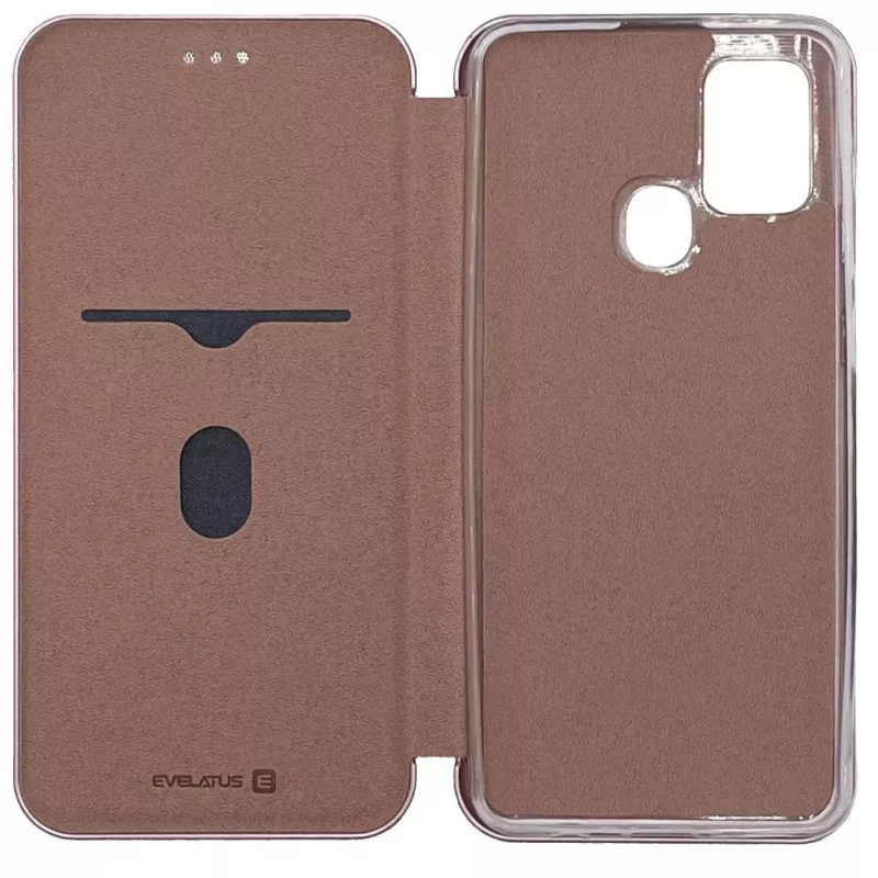 Evelatus Samsung Galaxy A21s Book Case Roségoud