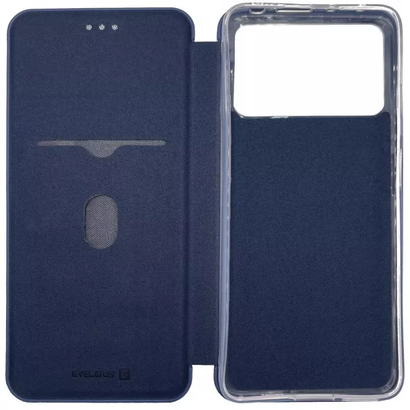 Evelatus Xiaomi Poco X4 Pro 5G Book Case Donkerblauw