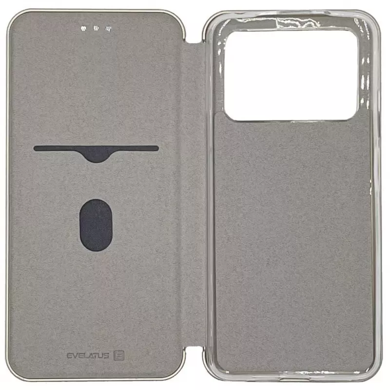 Evelatus Book Case voor Xiaomi Poco M4 Pro - Goud
