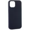 Evelatus Apple iPhone 14 6.1 Premium Soft Touch Silicone Case Middernachtblauw