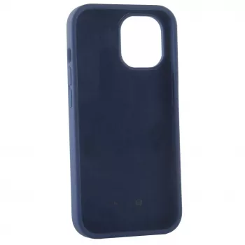 Evelatus Apple iPhone 14 6.1 Premium Soft Touch Silicone Case Diep Marineblauw
