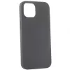 Evelatus Apple iPhone 14 6.1 Premium Soft Touch Silicone Case Houtskool