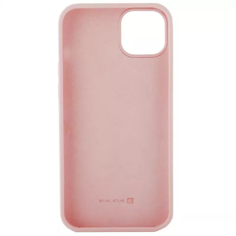 Evelatus Apple iPhone 14 Pro Max 6.7 Premium Soft Touch Silicone Case lichtroze