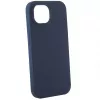 Evelatus Apple iPhone 14 Plus 6.7 Premium Soft Touch Silicone Case diep marineblauw