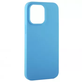 Evelatus Apple iPhone 14 Plus 6.7 Premium Soft Touch Silicone Case hemelsblauw
