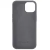 Evelatus Apple iPhone 14 Plus 6.7 Premium Soft Touch Silicone Case houtskool