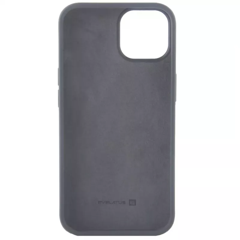 Evelatus Apple iPhone 14 Pro 6.1 Premium Soft Touch silicone hoesje houtskool