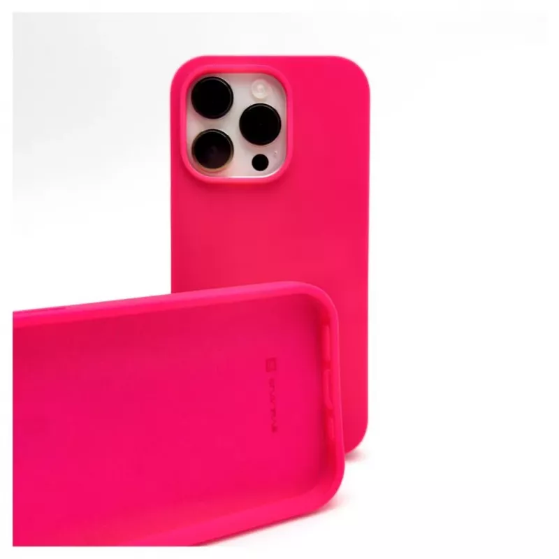 Evelatus Apple iPhone 14 Pro 6.1 Premium Soft Touch Silicone Case rosé rood