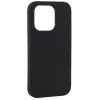 EVELATUS Premium Soft Touch silicone hoesje voor Apple iPhone 14 Pro Max 6,7 - zwart