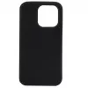 EVELATUS Premium Soft Touch silicone hoesje voor Apple iPhone 14 Pro Max 6,7 - zwart