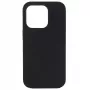 EVELATUS Premium Soft Touch silicone hoesje voor Apple iPhone 14 Pro Max 6,7 - zwart