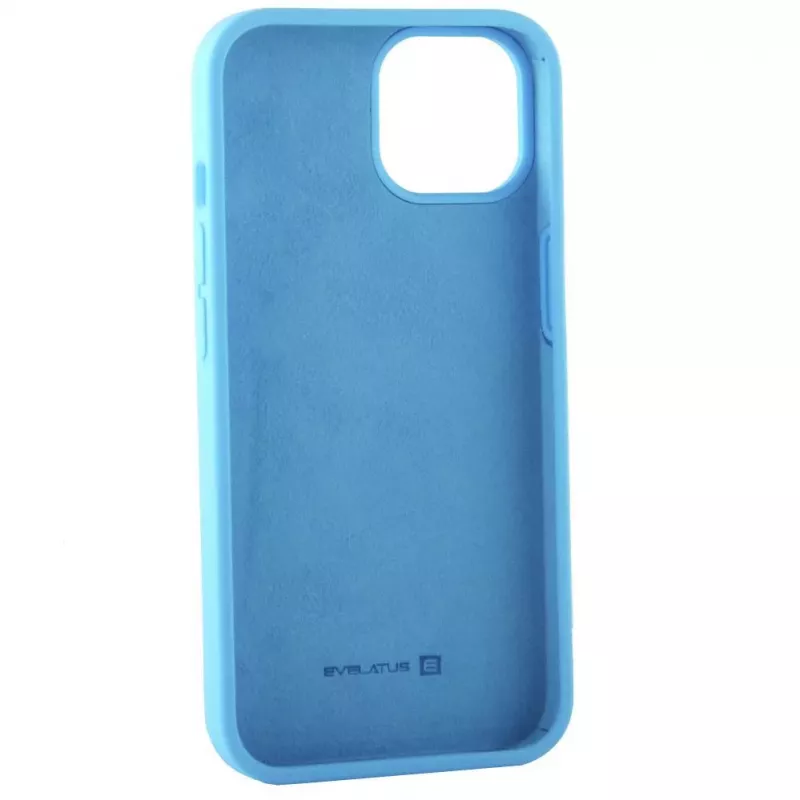 Evelatus Apple iPhone 14 Pro Max 6.7 Premium Soft Touch Silicone Case hemelsblauw