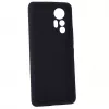Evelatus Xiaomi 12 Lite Premium Soft Touch silicone hoesje zwart