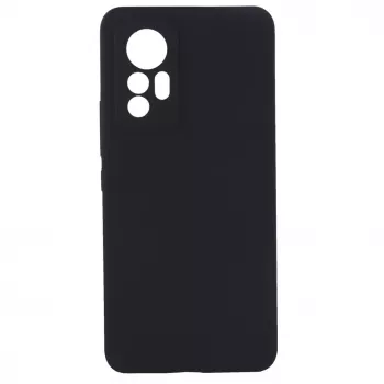 Evelatus Xiaomi 12 Lite Premium Soft Touch silicone hoesje zwart