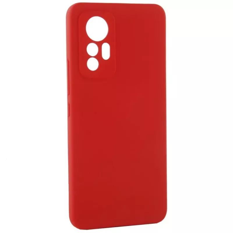 Evelatus Xiaomi 12 Lite Premium Soft Touch silicone hoesje rood