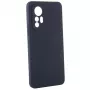 Evelatus Xiaomi 12 Lite Premium Soft Touch silicone hoesje middernachtblauw