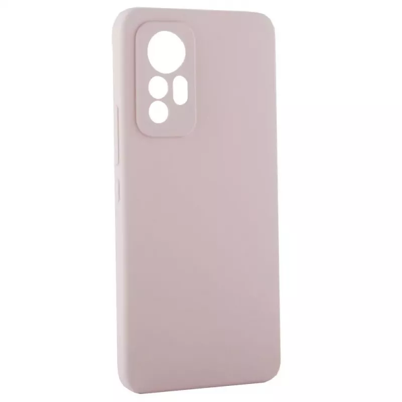 Evelatus Xiaomi 12 Lite Premium Soft Touch silicone hoesje zandroze