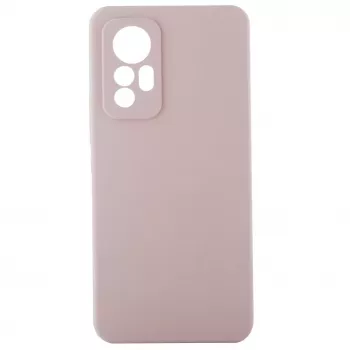 Evelatus Xiaomi 12 Lite Premium Soft Touch silicone hoesje zandroze