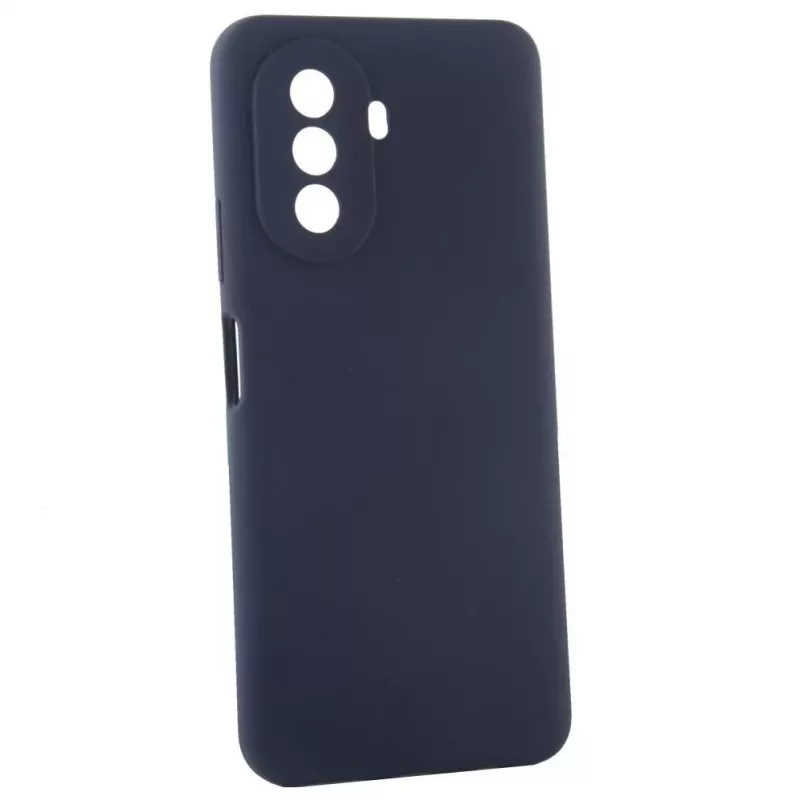 Evelatus Huawei Nova Y70 Premium Soft Touch Silicone Case middernachtblauw