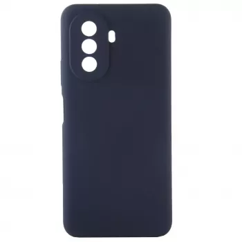 Evelatus Huawei Nova Y70 Premium Soft Touch Silicone Case middernachtblauw