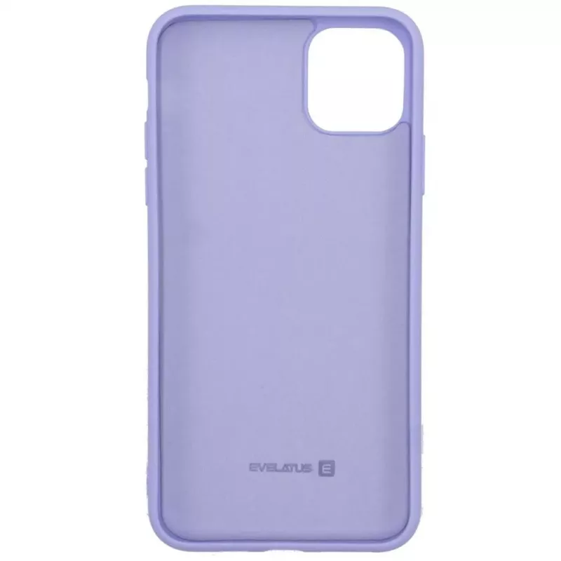 Evelatus Apple iPhone 14 6.1 Nano Siliconen Hoesje Soft Touch TPU Paars
