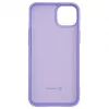 Evelatus Apple iPhone 14 Plus 6,7 inch Nano Siliconen Hoesje Soft Touch TPU Paars