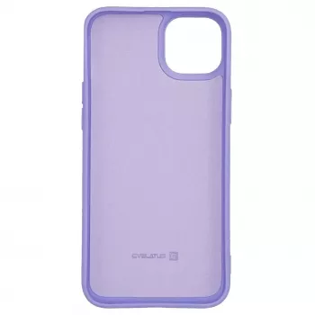 Evelatus Apple iPhone 14 Plus 6,7 inch Nano Siliconen Hoesje Soft Touch TPU Paars