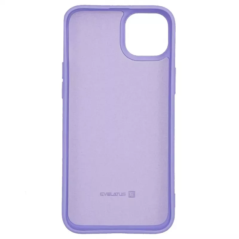 Evelatus Apple iPhone 14 Plus 6,7 inch Nano Siliconen Hoesje Soft Touch TPU Paars